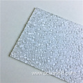 colored cheap frosted polycarbonate sheet